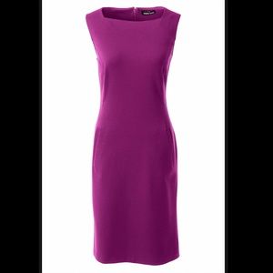 Lands’ End Ponte Sheath Dress